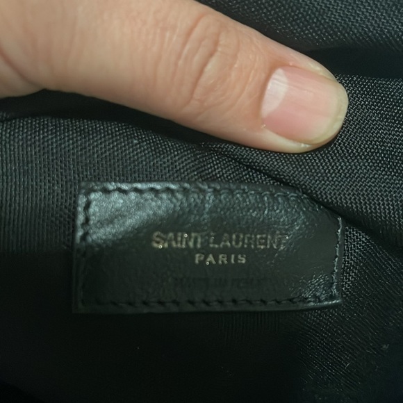 Saint Laurent Zebra Print Nylon Fanny Bag - Picture 7 of 13